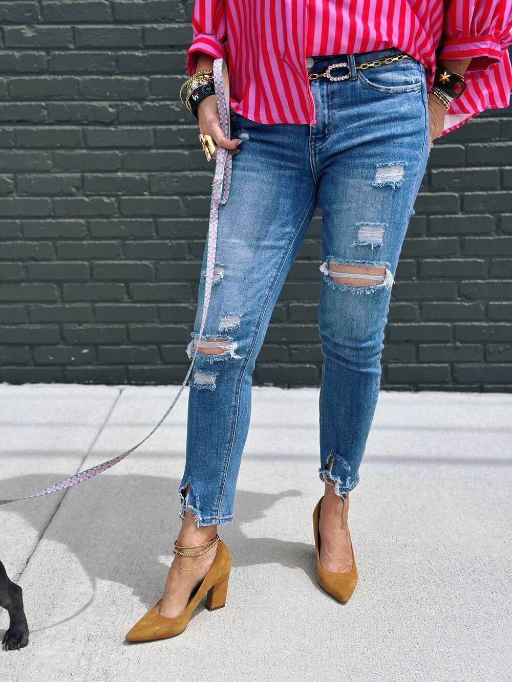 NEW VERVET BY FLYING MONKEY amj skinny jeans in blue